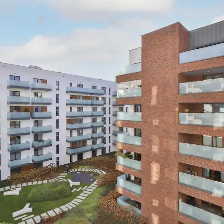 Warsaw Praga Okrzei Apartment By The River By Noclegi Renters Exterior foto